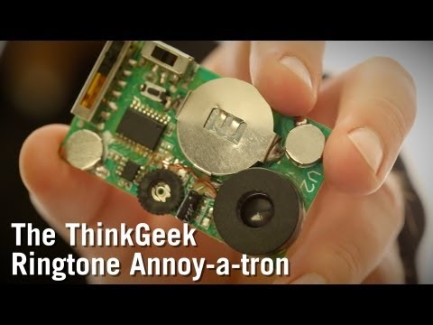 The ThinkGeek Ringtone Annoy-a-tron from ThinkGeek