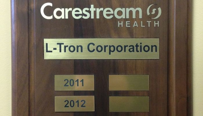L-Tron Receives Carestream Health Recertification