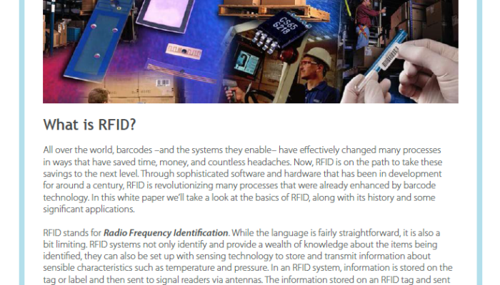 RFID: What It Is And Where It Can Take You