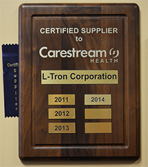 Carestream-Certified-Plaque