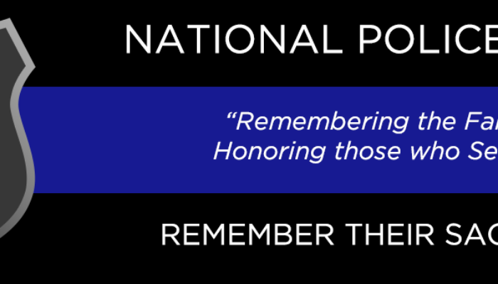 National Police Week’s 27th Annual Candlelight Vigil – Tonight @ 8PM