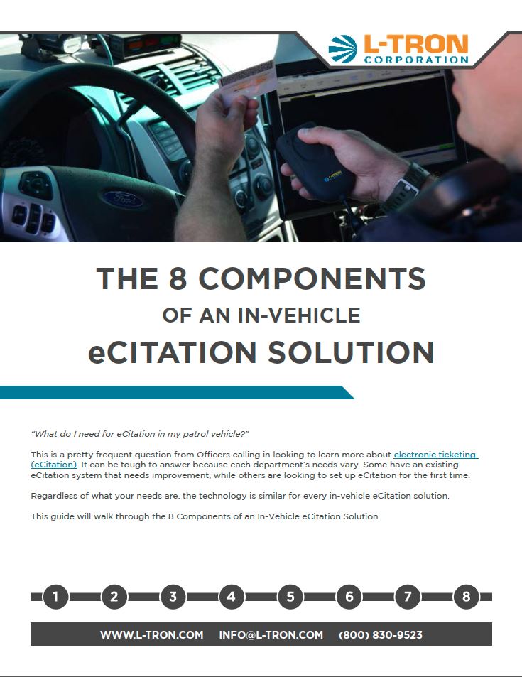 The 8 components of an in-vehicle eCitation solution