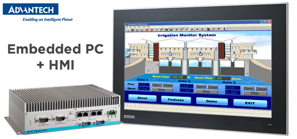 embedded pc and hmi