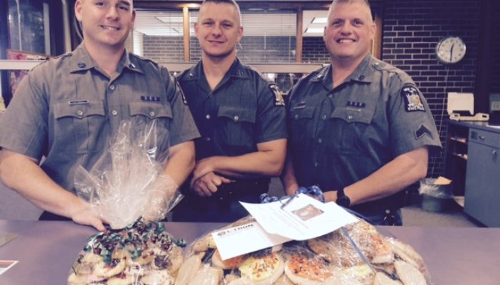 L-Tron Donates 60 Dozen Cookies to Local Law Enforcement