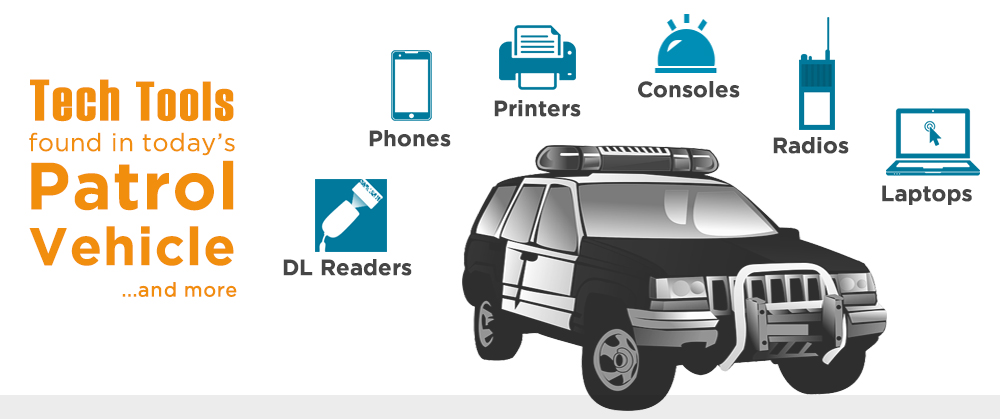 technology in the patrol vehicle