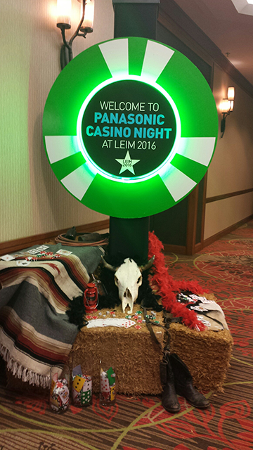 Casino night at LEIM