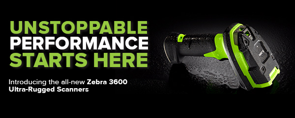 Zebra 3600 ultra rugged barcode scanner