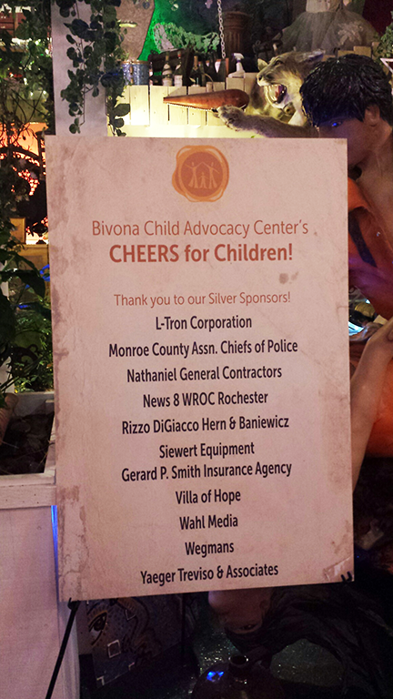 Bivona Cheers for Children silver sponsors