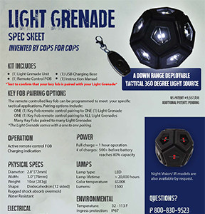 Light Grenade Datasheet