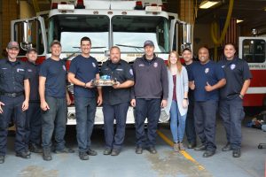 Cookies for a Cop 2017 - Alex with Rochester Fire Department