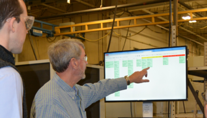 Digital Visual Scheduling for Manufacturing