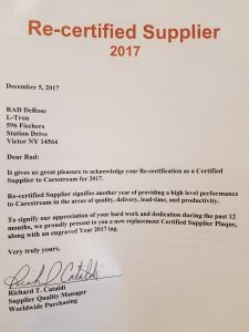 Carestream Certified supplier