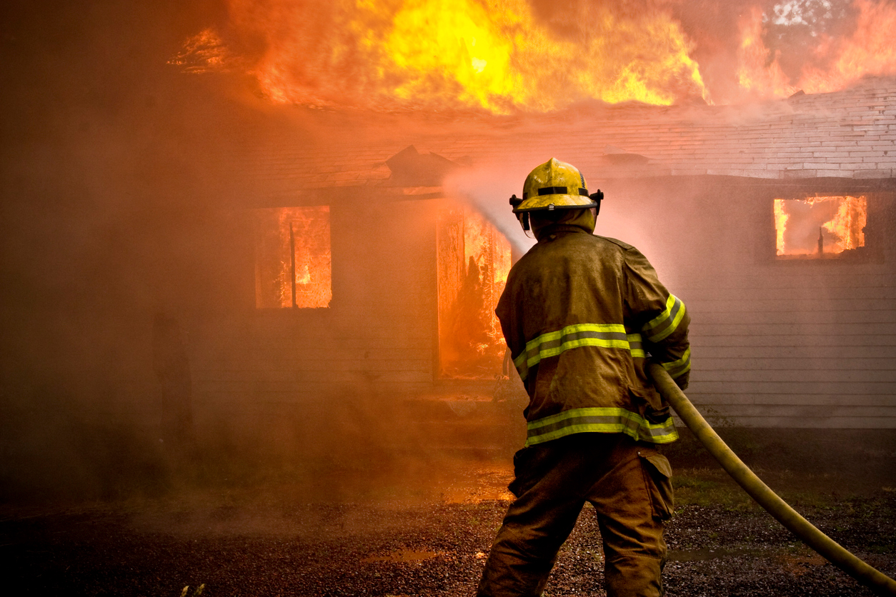 The role the firefighter plays at an arson investigation