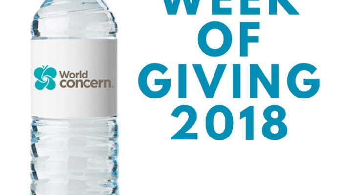 Press Release: Week of Giving 2018 Supports World Concern Clean Water Project
