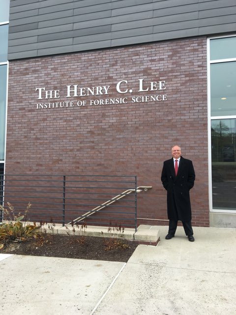 Andy at Dr. Henry Lee Institute