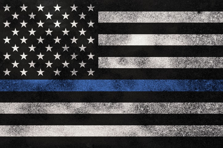 thin blue line - National Peace Officers memorial day