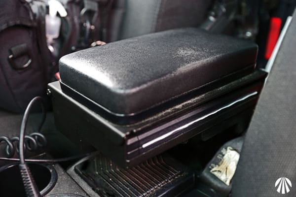 printer armrest mount