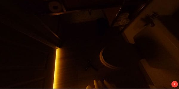 small cramped space