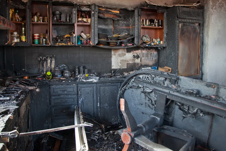 kitchen fire arson conviction