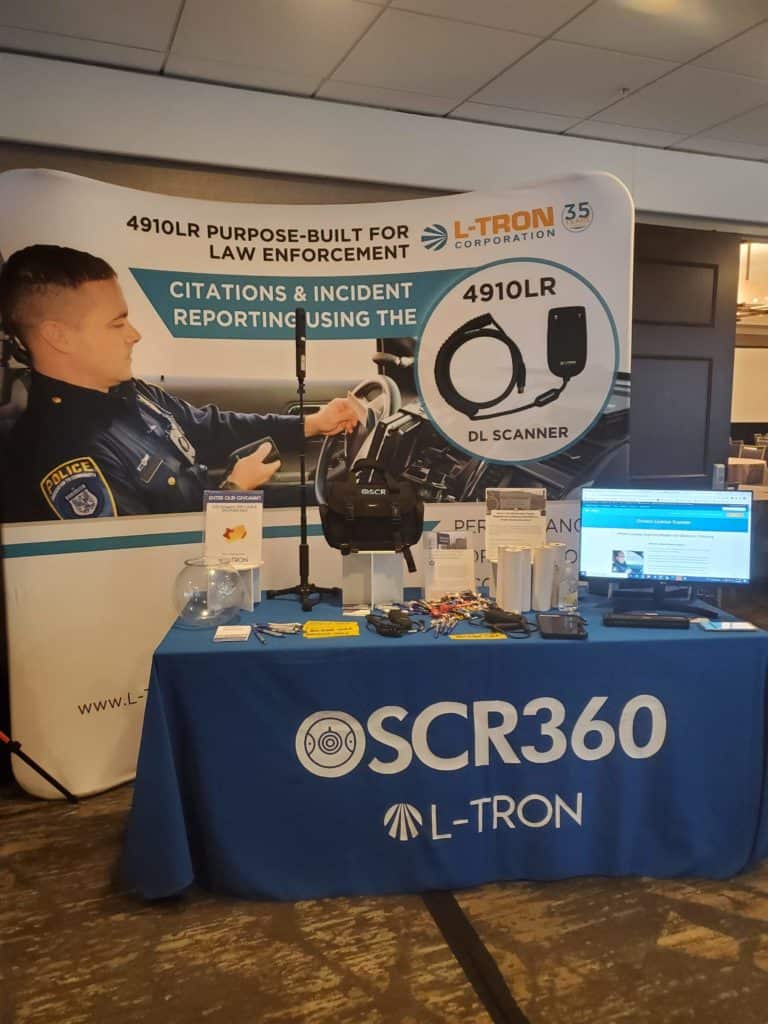 L-Tron's booth at the event