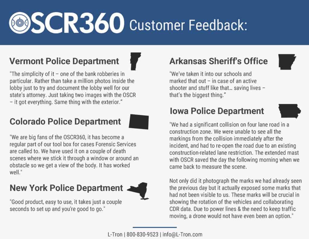OSCR360 Law Enforcement Feedback