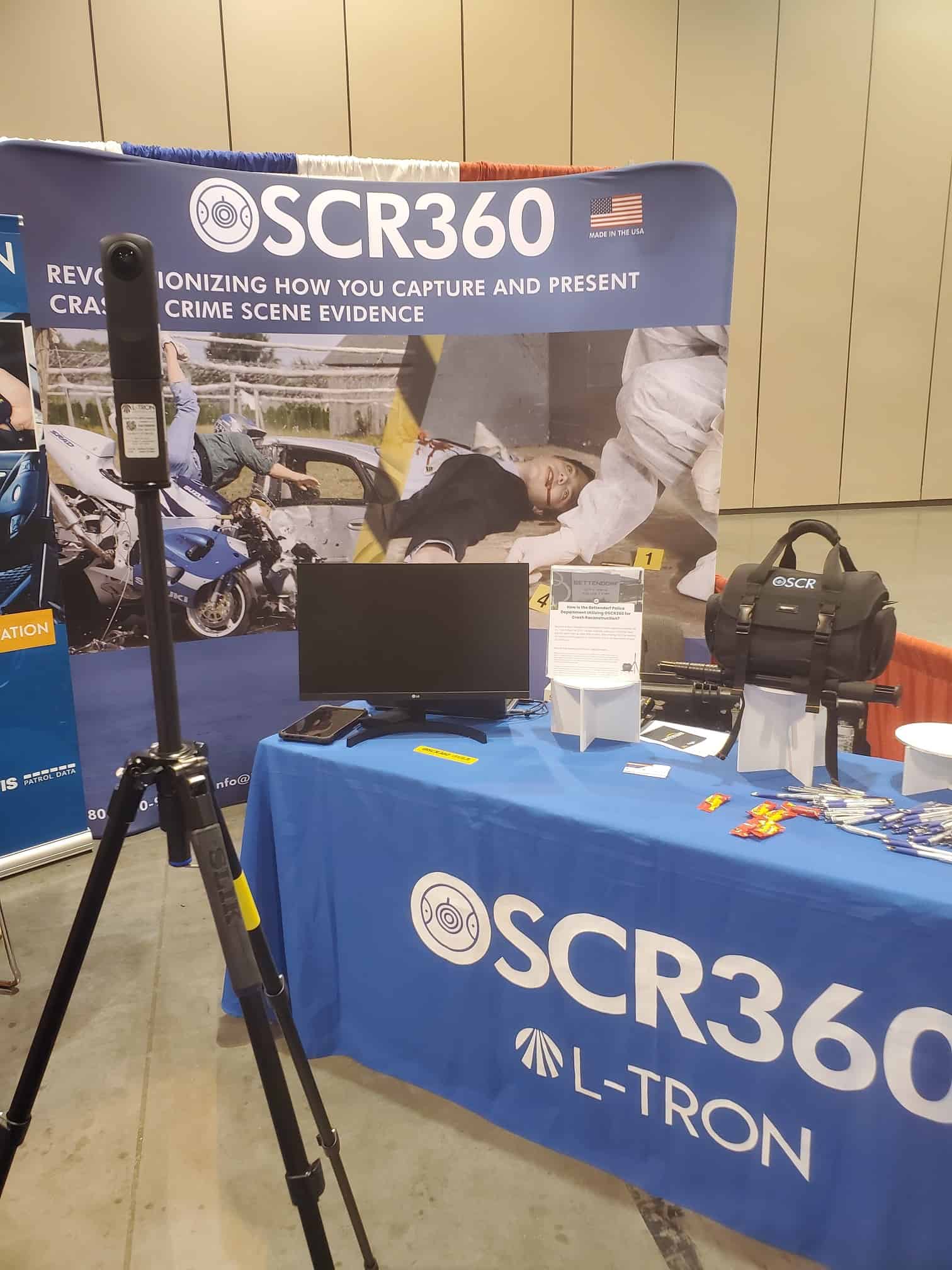 LTron returns from the International IAI Conference in Omaha, NE