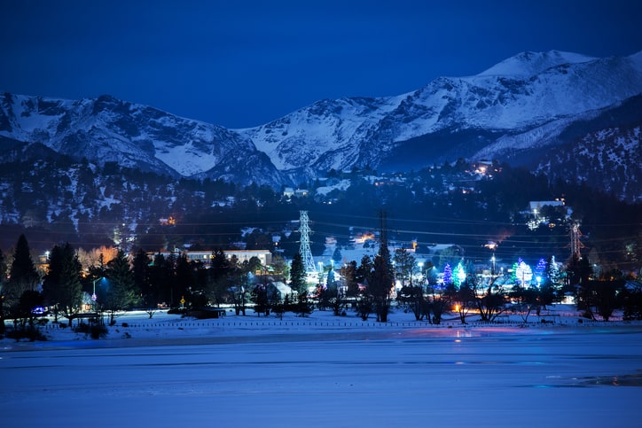 Estes Park in Larimer County, CO