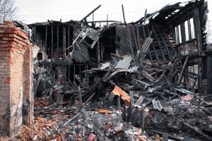 unsafe structure after fire