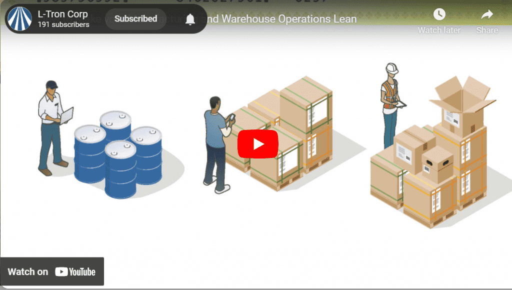 How to make your manufacturing and warehouse operations lean video screenshot