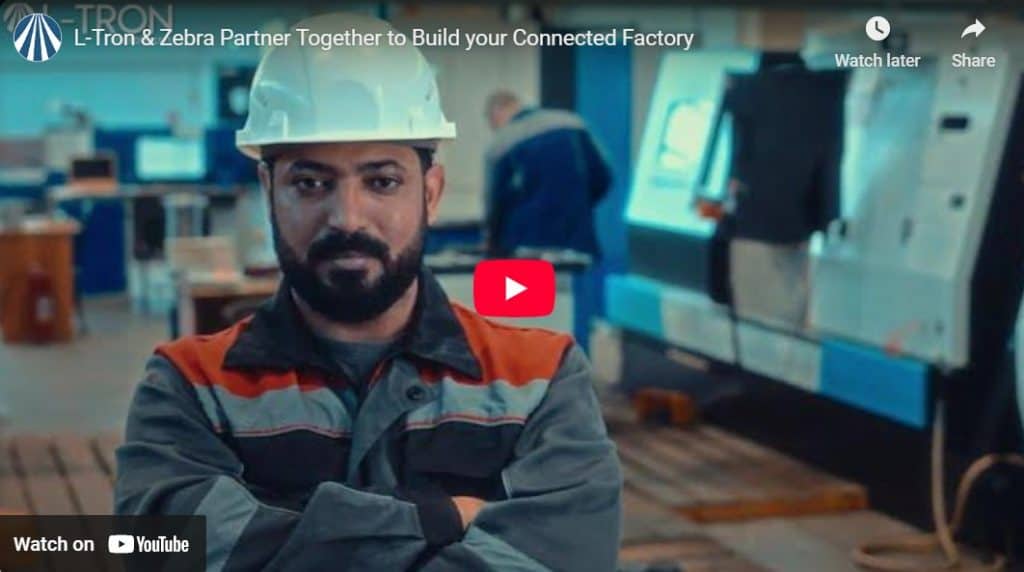 Connected warehousing and manufacturing with Zebra and L-Tron Video Thumb